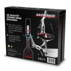 GASTROBACK Aroma Weinverschluss* Weindekanter & Weinverschluss