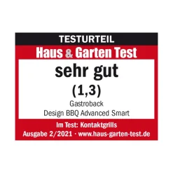 GASTROBACK Design BBQ Advanced Smart* Kontakt-, Elektro- & Tischgrill