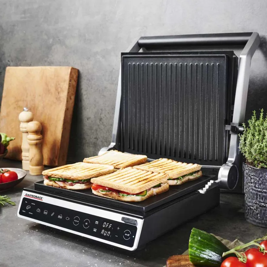 GASTROBACK Design BBQ Advanced Smart* Kontakt-, Elektro- & Tischgrill