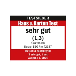 GASTROBACK Design BBQ Pro* Kontakt-, Elektro- & Tischgrill