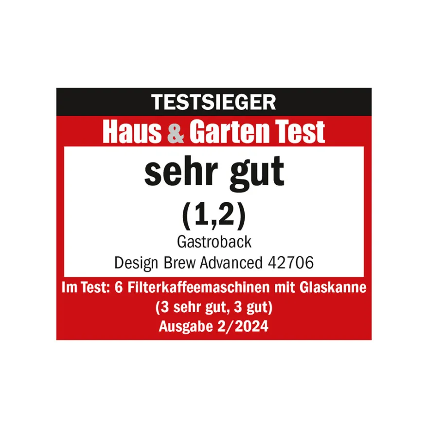 GASTROBACK Design Brew Advanced* Filterkaffeemaschinen
