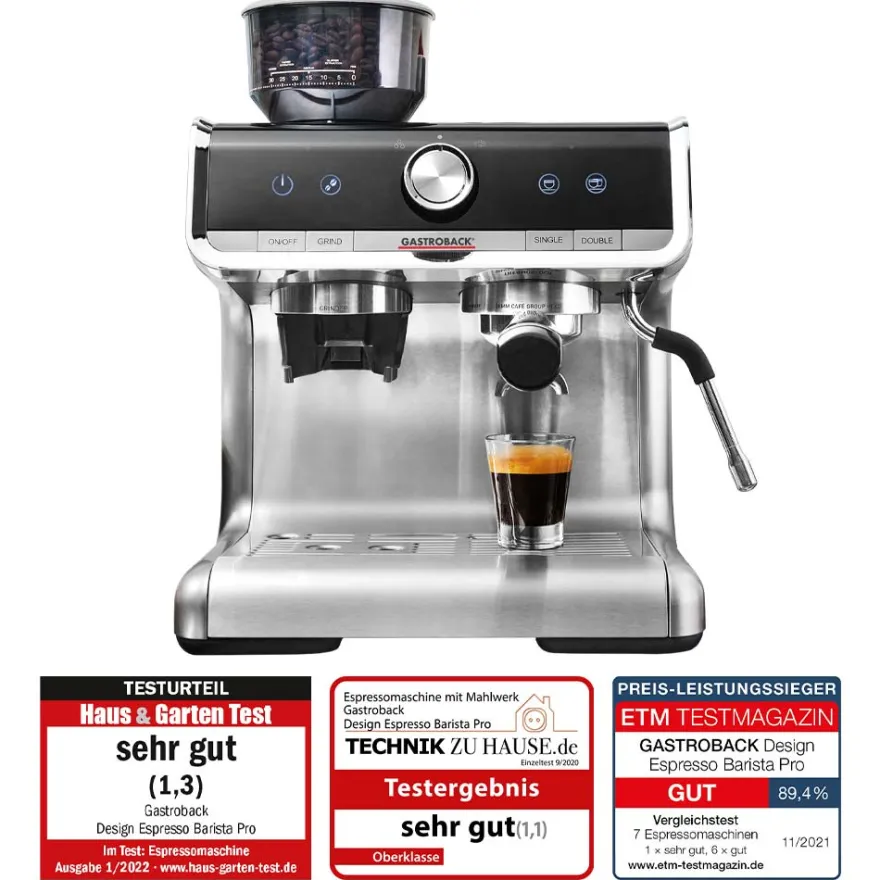 GASTROBACK Design Espresso Barista Pro* Espressomaschinen