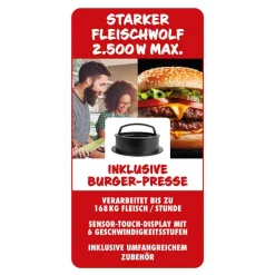 GASTROBACK Design Fleischwolf 6-in-1 Power Pro #10* Fleischwolf