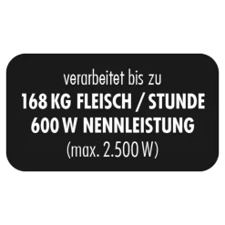 GASTROBACK Design Fleischwolf 6-in-1 Power Pro #10* Fleischwolf
