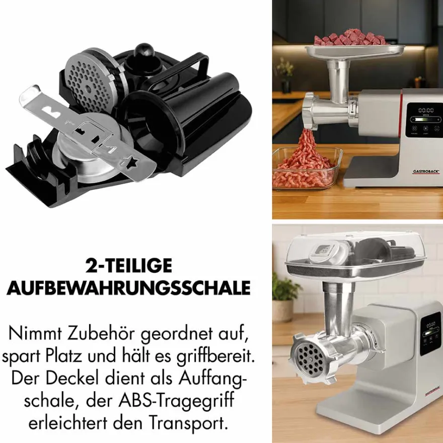 GASTROBACK Design Fleischwolf 6-in-1 Power Pro #10* Fleischwolf