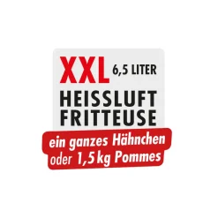 GASTROBACK Design Heißluftfritteuse Air Pro XXL* Fritteuse, Heißluftfritteuse / Airfryer