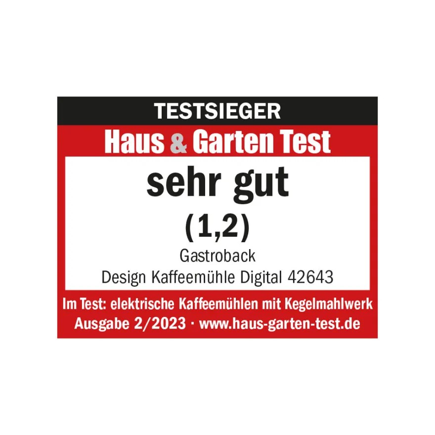 GASTROBACK Design Kaffeemühle Digital* Kaffeemühlen