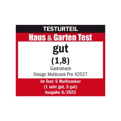 GASTROBACK Design Multicook Pro* Reiskocher & Multikocher