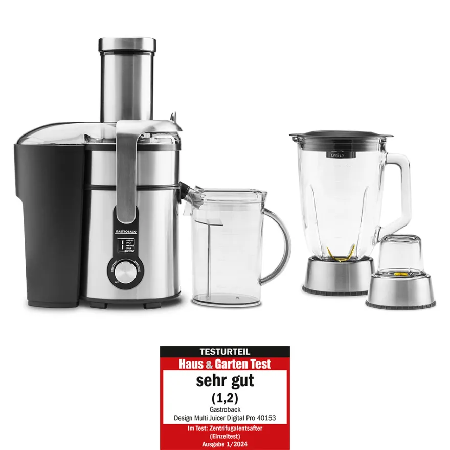 GASTROBACK Design Multi Juicer Digital Pro* Entsafter & Slow Juicer
