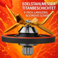 GASTROBACK Design Multi-Power Standmixer Mix & Soup 2.000 W* Mixer, Standmixer, Hochleistungsmixer & Smoothie To Go Mixer