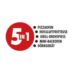 GASTROBACK Design Ofen Air Fry & Pizza* Minibackofen
