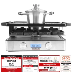 GASTROBACK Design Raclette-Fondue Advanced Plus* Raclette & Fondue
