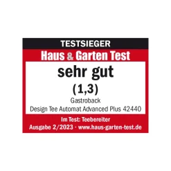 GASTROBACK Design Tee Automat Advanced Plus* Teekocher & Wasserkocher