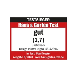 GASTROBACK Design Toaster Digital 4S* Toaster