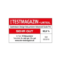GASTROBACK Design Vakuumierer Advanced Scale Pro* Vakuumierer