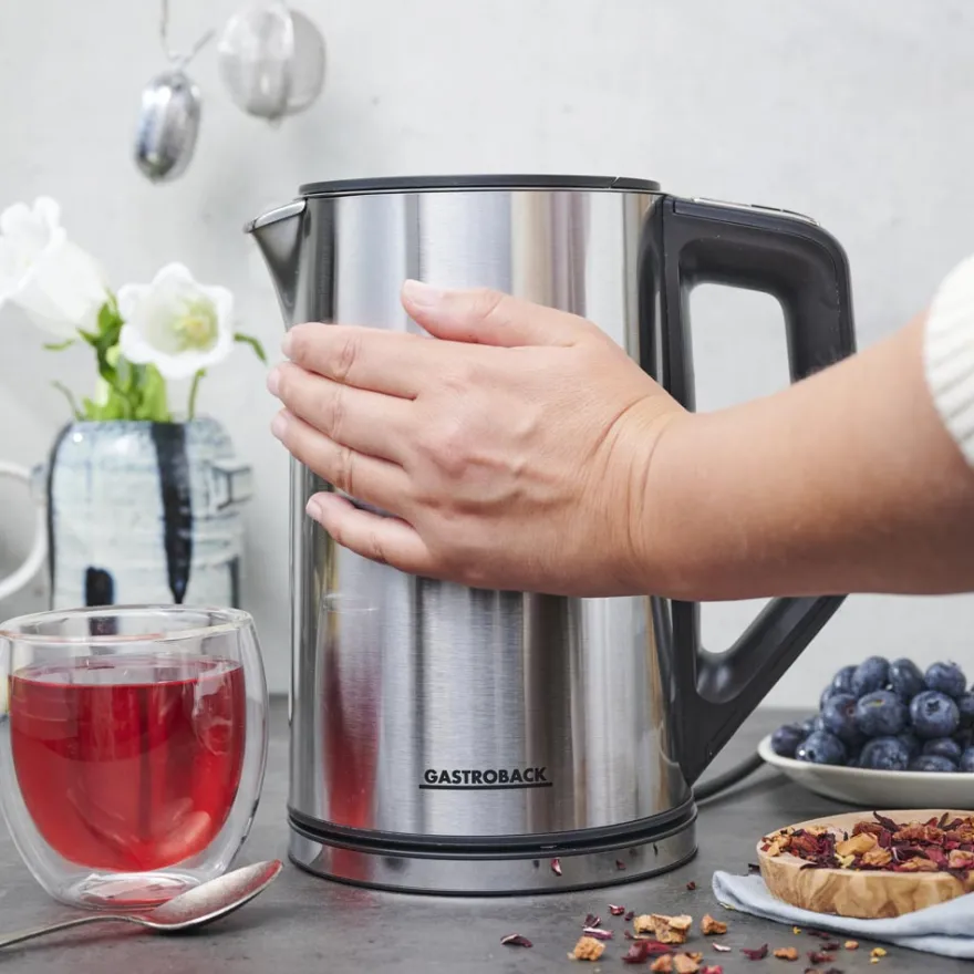 GASTROBACK Design Wasserkocher Cool Touch* Teekocher & Wasserkocher