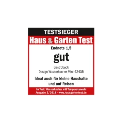 GASTROBACK Design Wasserkocher Mini* Teekocher & Wasserkocher