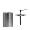 GASTROBACK Druckknopfdosiersp. 8 l m. zyl. Beh.* Dosierspender Mit Druckknopfbedienung