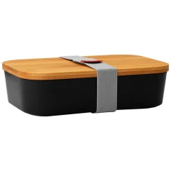 GASTROBACK Lunchbox schwarz, mit Bambusdeckel* Home