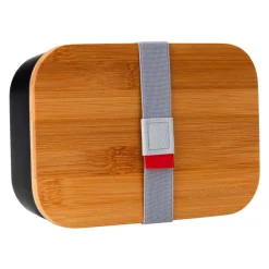 GASTROBACK Lunchbox schwarz, mit Bambusdeckel* Home