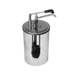 GASTROBACK Hebeldosierspender m. 3,5 l Acrylbeh.* Dosierspender Mit Hebelbedienung