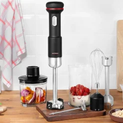 GASTROBACK Kabelloser Design Stabmixer Set 5 in 1* Stabmixer & Akku-Stabmixer