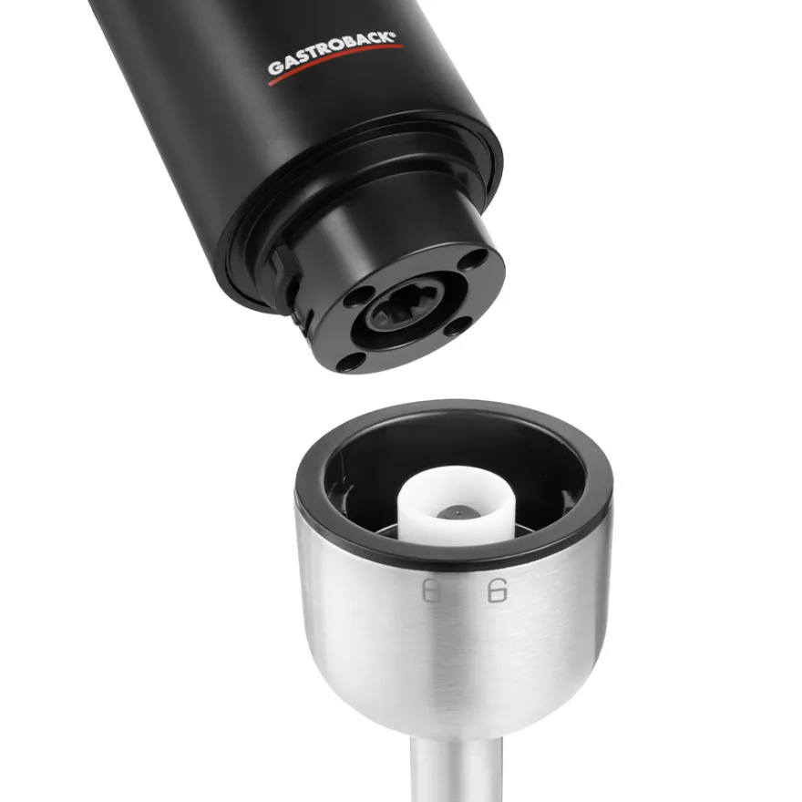 GASTROBACK Kabelloser Design Stabmixer Set 5 in 1* Stabmixer & Akku-Stabmixer