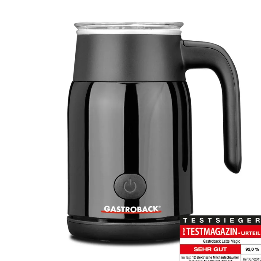 GASTROBACK Latte Magic_schwarz* Milchaufschäumer