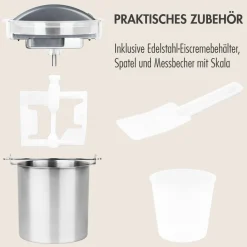 GASTROBACK Mini Gelateria 2-in-1 Kompressor-Eismaschine 1 l* Eismaschine & Ice Shaver