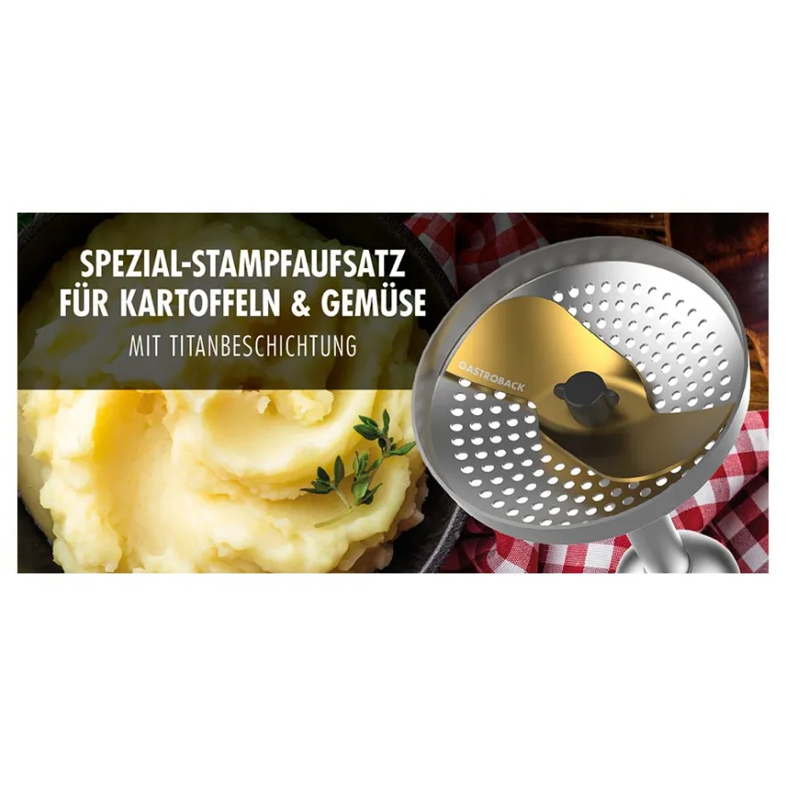 GASTROBACK Powermix Stabmixer Professional 1.500W* Stabmixer & Akku-Stabmixer