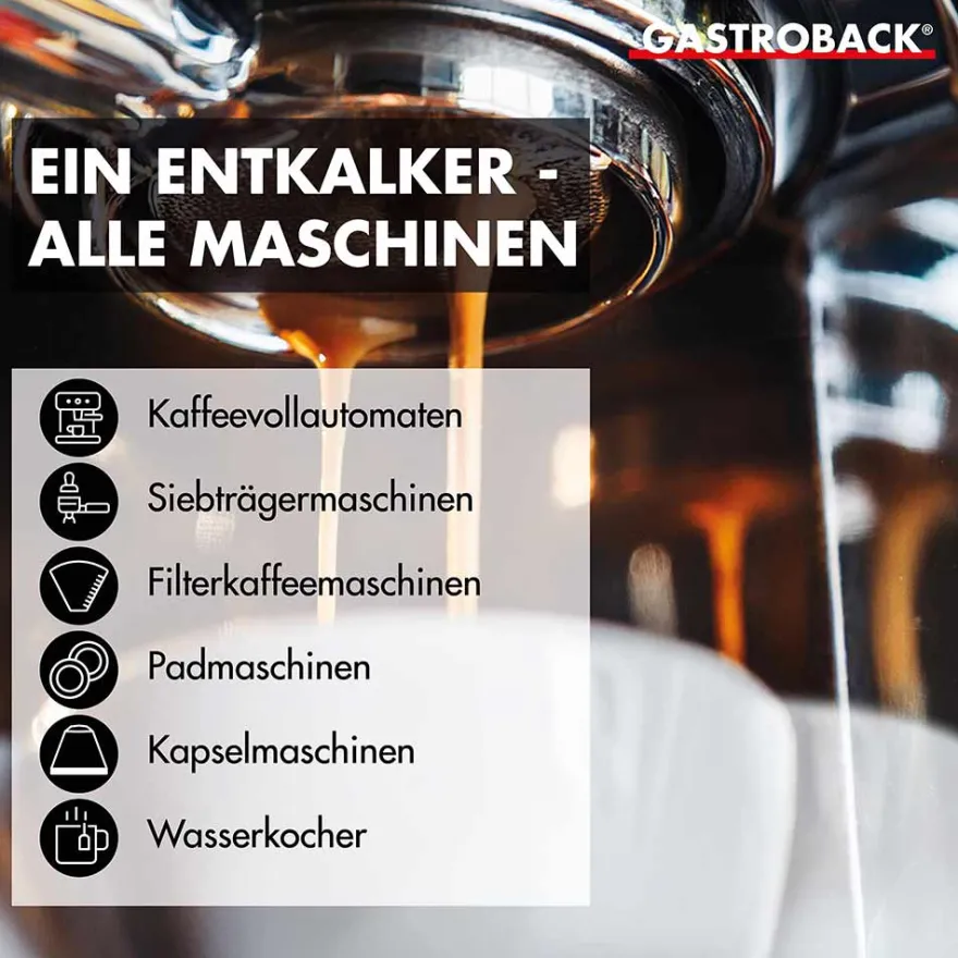 GASTROBACK Premium Entkalker 500 ml* Zubehör