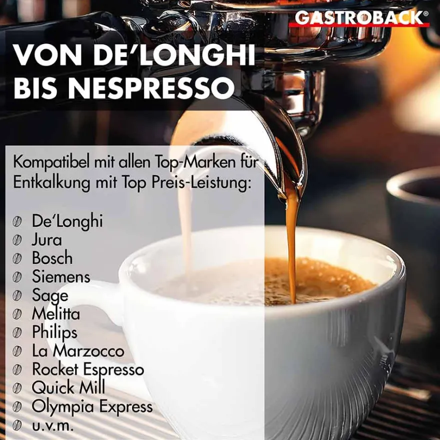 GASTROBACK Premium Entkalker 500 ml* Zubehör