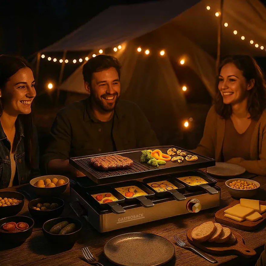 GASTROBACK Raclette Grill & Pancake Station* Raclette & Fondue