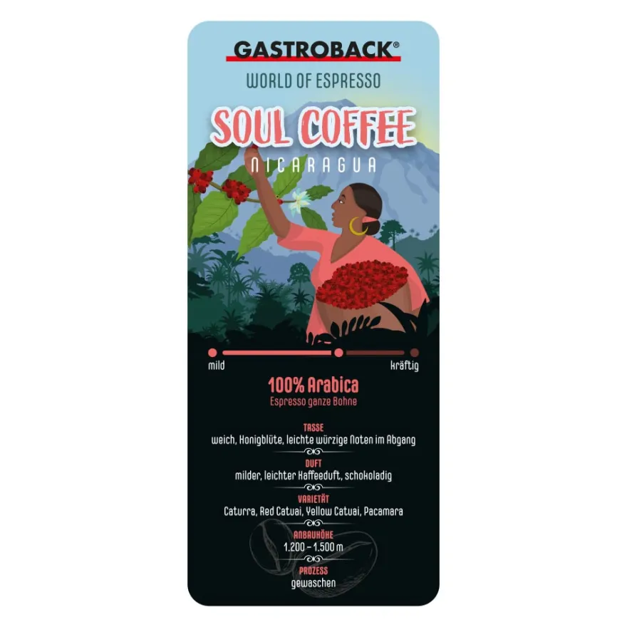 GASTROBACK SOUL COFFEE - 500 g - Espresso* Kaffee