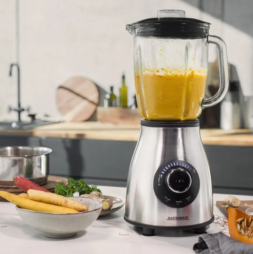 GASTROBACK Vital Mixer Pro* Mixer, Standmixer, Hochleistungsmixer & Smoothie To Go Mixer