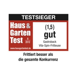 GASTROBACK Vita-Spin-Fritteuse* Fritteuse, Heißluftfritteuse / Airfryer